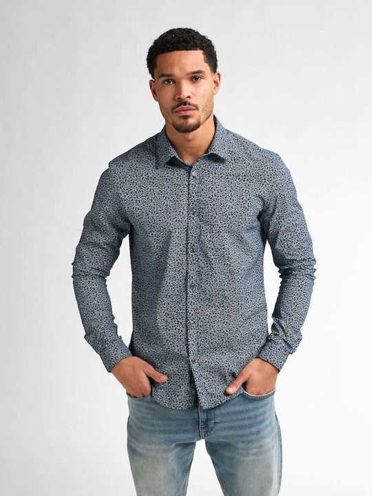 Μακρυμάνικo Πουκάμισο Surfcrest Navy Blue