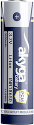 Li-ion Батерия Inr18650 Akyga Aky2461 3.7v 3200mah Защита Li-ion Батерия Inr18650 Akyga Aky2461 3.7v 3200mah Защита