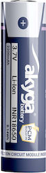 Li-ion Батерия Inr18650 Akyga Aky2460 3.7v 2200mah Защита Li-ion Батерия Inr18650 Akyga Aky2460 3.7v 2200mah Защита