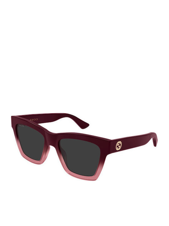 Gucci Ochelari de Soare Unisex cu Ramă Roșie GG...