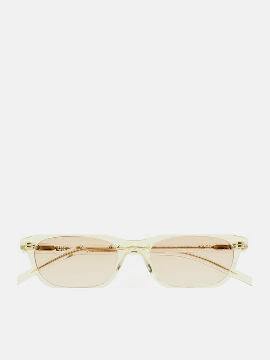 Kaleos Unisex Sunglasses with Transparent Horn-...