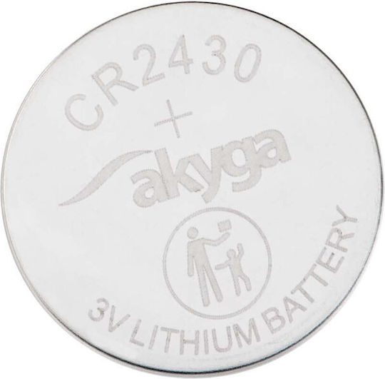 Baterie Litiu Cr2430 Akyga Aky1084 3v 280mah