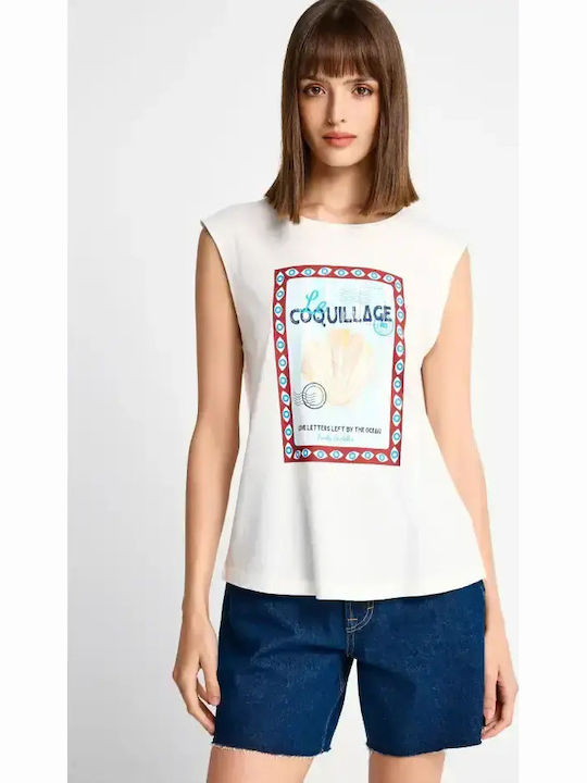 Funky Buddha Women's Summer Cotton Sleeveless W...