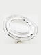 Women's Silver Gold Plated Ring 3230-1-Silver
