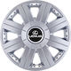 Set Car Hubcaps 14" With Lexus Brand Logo 4 Pieces Gray