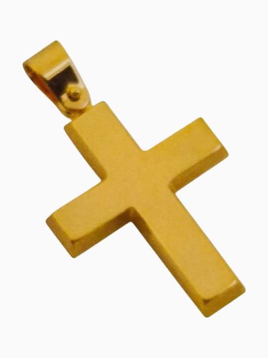 Χρυσός Σταυρός Κ14 Βάρος 2.50 Gr