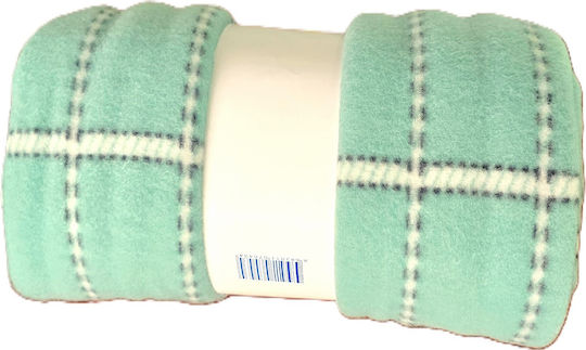 Kotonia Home Κουβέρτα Ημίδιπλη 180x210εκ. Pistachio Green