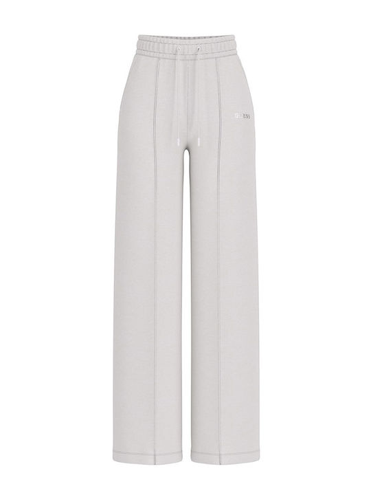 Guess High Waist Gray Sweatpants Set V6RB17K9V3...