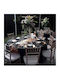Kotonia Home Tablecloth Rotunda Set Black Ø280cm