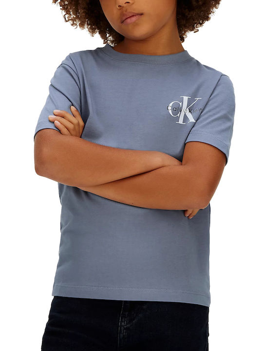Calvin Klein Tricou Pentru Copii Albastru Chest