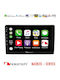 Nakamichi Auto-Audiosystem Für Fiat Panda 2003-2012 Bluetooth USB Eingebautes Wi-Fi GPS Apple CarPlay Android Auto Mit Touchscreen 9 Zoll
