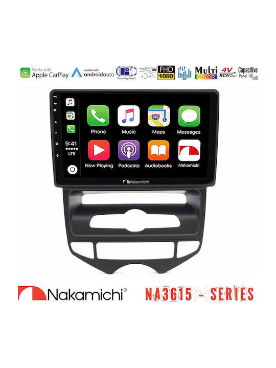 Nakamichi Car Audio System for Hyundai ix20 2010-2020 with A/C Bluetooth USB WiFi GPS Apple CarPlay Android Auto with 9" Touch Screen