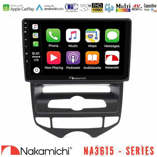Nakamichi Car Audio System for Hyundai ix20 2010-2020 with A/C Bluetooth USB WiFi GPS Apple CarPlay Android Auto with 9" Touch Screen