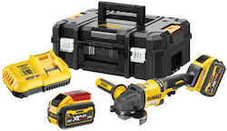 DEWALT DCG418SHDX2 Trotor 125mm Cu Baterie 2x9Ah