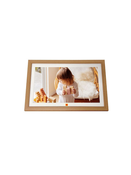 Kodak Digital Photo Frame with Touch Screen 15.6" 1920x1080 Resolution with WiFi Brown RCF-1561W