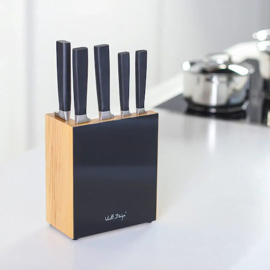 Vialli Design Fino Messer Set mit Sockel Vialli Design Fino Messer Set mit Sockel