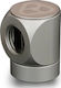 Thermal Grizzly Grizzly Deltamate Rotary Fitting Ff90° Nickel Silver