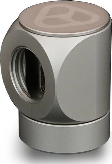 Thermal Grizzly Grizzly Deltamate Rotary Fitting Ff90° Nickel Silver