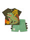 Kids Set with Shorts Summer 2pcs Hazy Nature