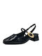 Heels in Black Patent Leather