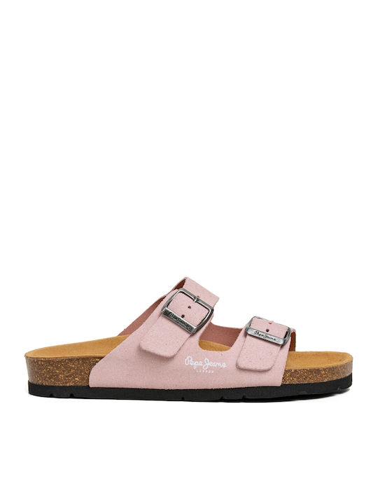 Pepe Jeans 'oban' Γυναικεία Σανδάλια Ροζ