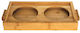 Raki Suport Bambus 2 Borcane 38x20xh5cm