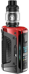 Geek Vape Legend 5 Box Mod Kit 5.5ml Turbo Red