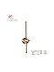 Home Lighting Serpentina Wall Lamp with Integrated LED Black
