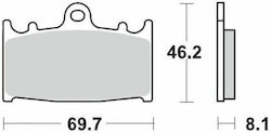 Moto-master Μεταλλικά Τακάκια 99912 Yamaha Yz 250 98-21 Yamaha Yz 125 98-21 1 Σετ 1 Δαγκάνα