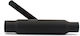 MCS Motorrad Auspuffanlagen 1 3/4" Auspuff-Endrohr Schwarzes Shorty Straight Cut Universeller Schalldämpfer 12" Langes Schwarzes