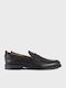Leather Men's Loafers in Black Colour