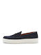 Suede Ανδρικά Loafers σε Μπλε Χρώμα