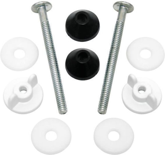 Oscar Plast Set Metal Support Screws Cistern Toilet Close-Coupled 20-0131 Oscar Plast
