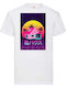 Λευκή Μπλούζα Tshirt Dragon Ball No2 Kame House Original Fruit Loom 100% Βαμβάκι