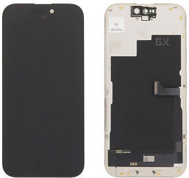 OLED Екран със Сензорен Механизъм за iPhone 15 Pro Max (Черен)