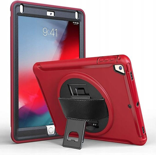 Flip Cover Rotierende Rote (iPad Air 2, iPad Air 1, iPad Pro 9,7)