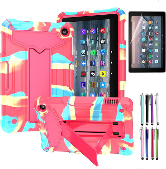 Flip Cover Durable Pink (Amazon Fire 7 7.0)