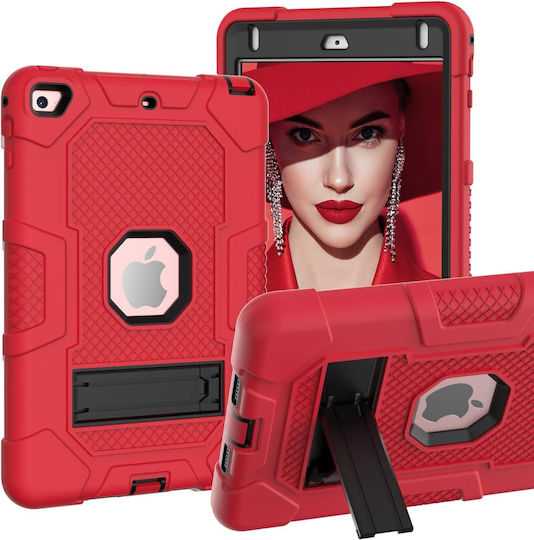 Flip Cover Durabilă Roșie (iPad 9 iPad 8 iPad 7)