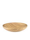 Raki Willow Buffet Πιάτο Βαθύ Ξύλινο με Διάμετρο 31cm