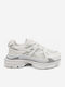 Damen Chunky Sneakers Weiß