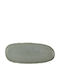 Raki Fuji Platou De Servire Oval Din Porțelan Gri 35x15cm