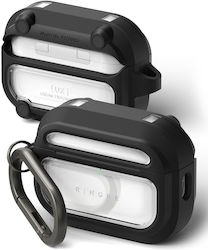Ringke Magnetic Plastic Case in Black Colour for Apple AirPods Pro 3