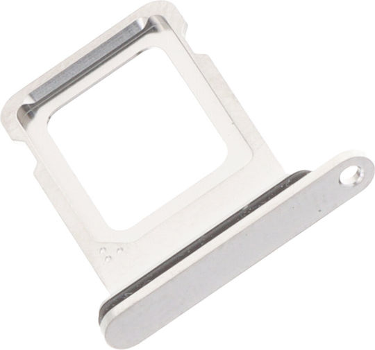 Tavă SIM iPhone 15 Pro/15 Pro Max Versiune Unică Card Alb Titan