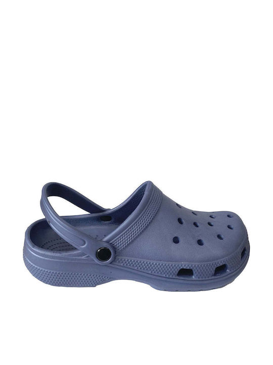 Ansin Männliche Holzschuhe Blau