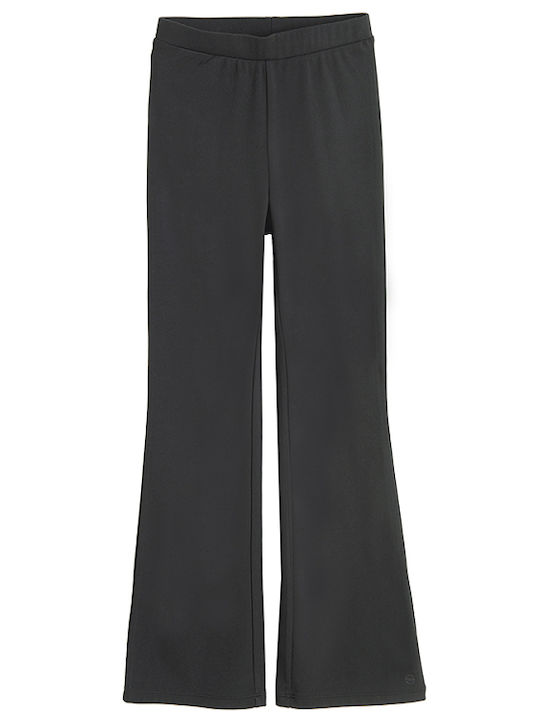 Kinderleggings Lang Schwarz
