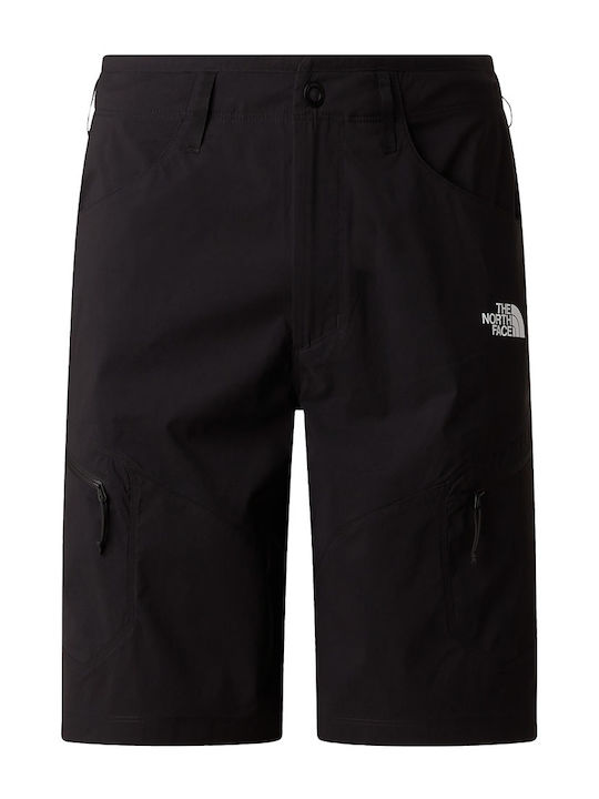 The North Face Exploration Ανδρικό Κοντό Παντελόνι Πεζοπορίας Μαύρο