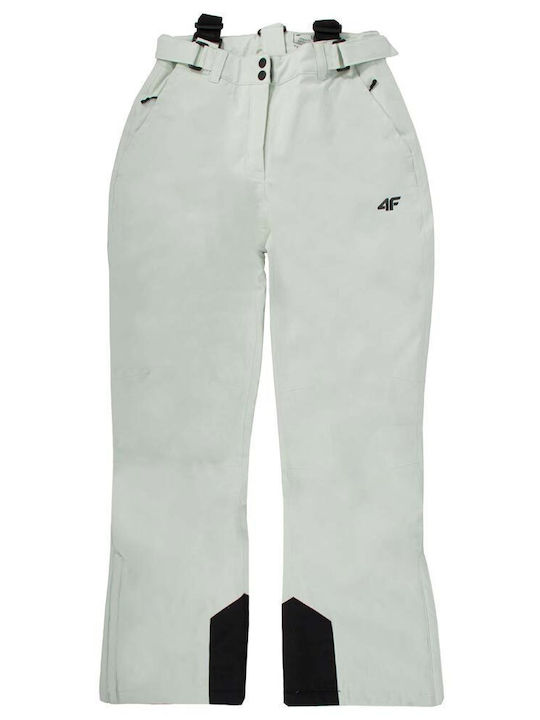 4F 4FWAW25TFTRF0944-47S Women's Ski & Snowboard Pants Turquoise