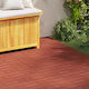 Step Stone 6 Pcs Red 40.5 X 40.5 X 2 Cm Rubber 42030073 Red