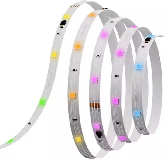 Yeelight Смарт LED Лента Wi-Fi RGB Светлина 6m с Захранване
