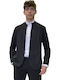 Men's Suit with Slim Fit Black